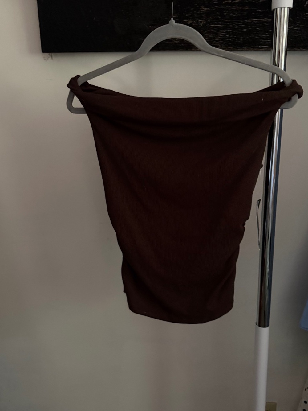 NWT Wild Fable Brown Foldover Strapless Tube Top – Size Medium